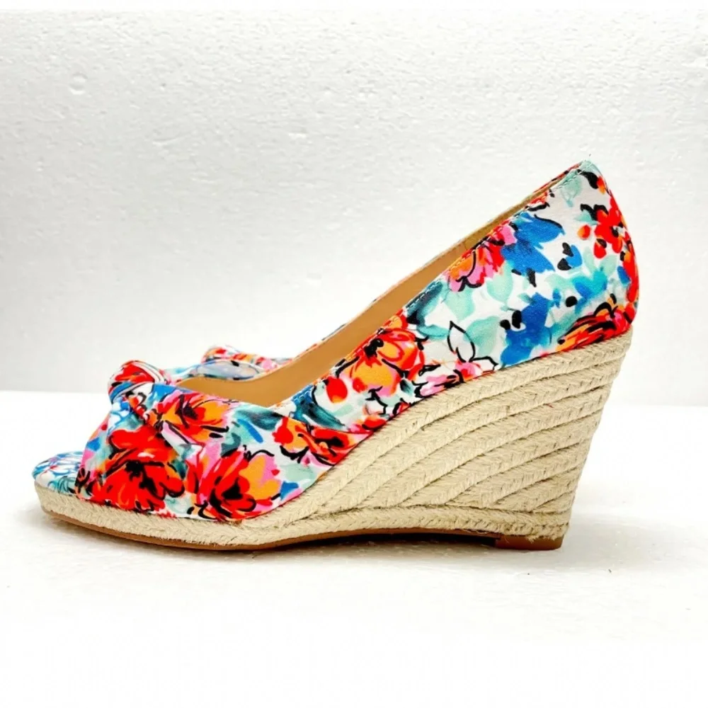 Katie‎ and Kelly floral espadrilles. NWOT